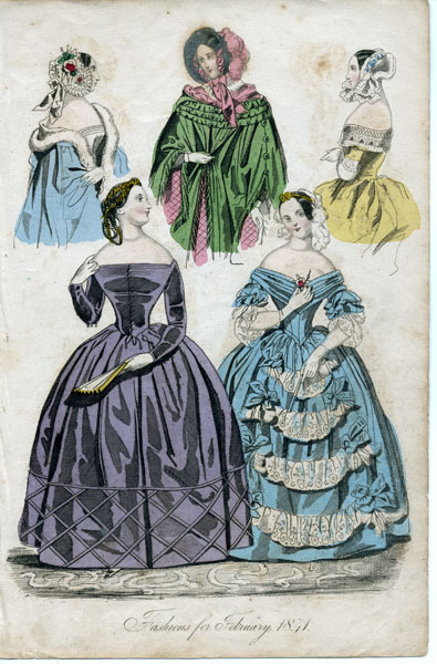 1841. February fashion