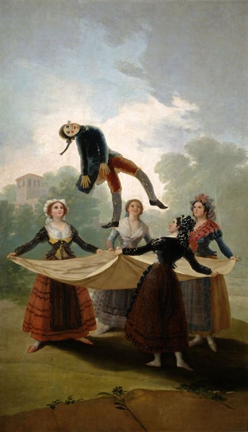 1791-92. The Straw Manikin (la Marioneta) by Francisco Goya