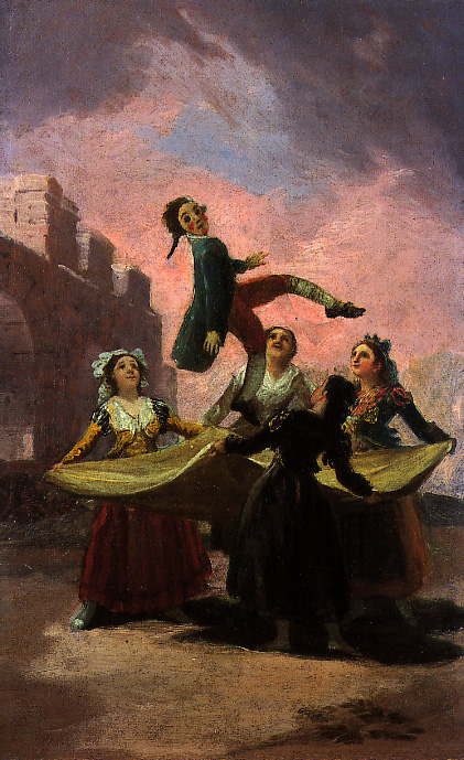 1791. The Straw Manikin (la Marioneta) by Francisco Goya, preliminary sketch
