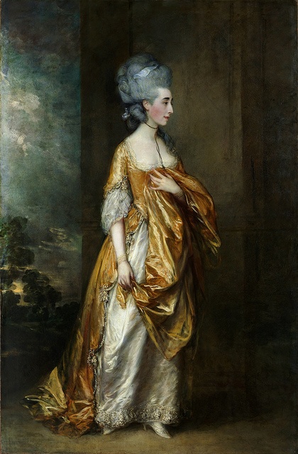 1778. Lady Grace Elliot mistress to George IV, by Thomas Gainsborough