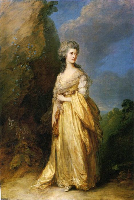 1781. Thomas Gainsborough Mrs. Peter William Baker